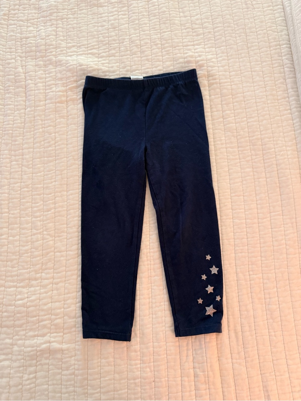 Kids size 4T Navy Star Leggings